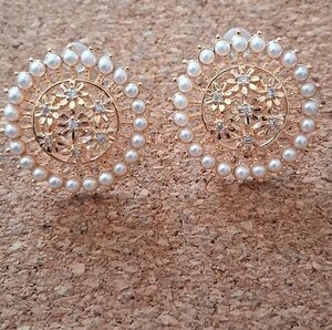 18k Gold Plated Cubic Zirconia Earrings